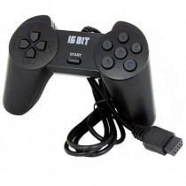 16 bit Джойстик Рогатый чёрный